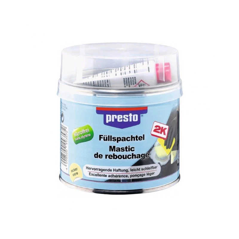 Presto Mastic de Remplissage Polyester 1 kg