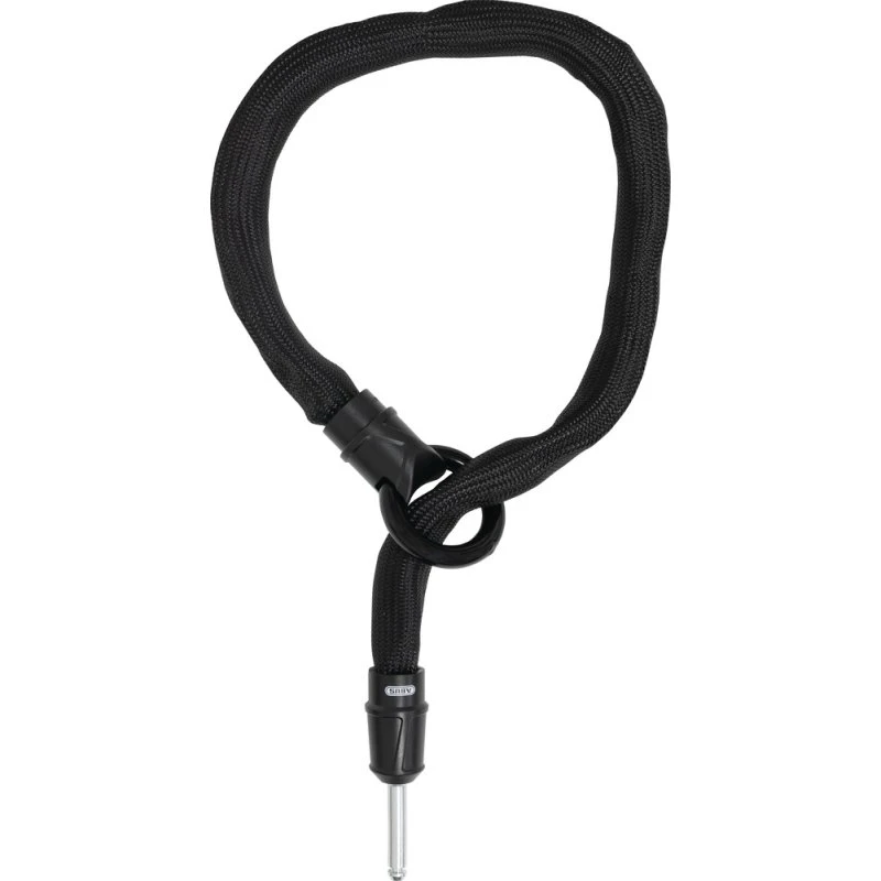 ABUS IvyTex ACH 8KS/100 Chaîne Enfichable Noire
