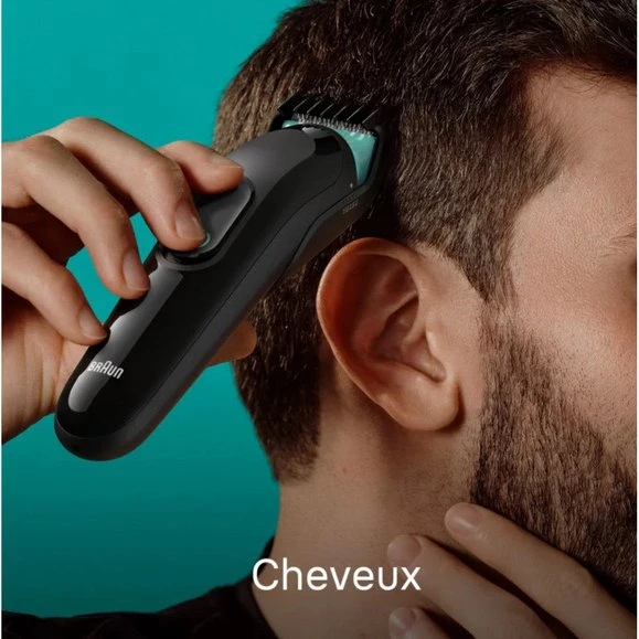 Braun Series 3 MGK3411 Tondeuse Tout-en-un 6-en-1 Noir