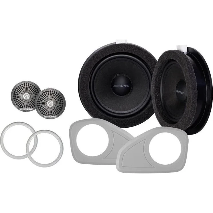 Alpine SPC-106TRA7, haut-parleurs 6,5" pour Ford Transit 7