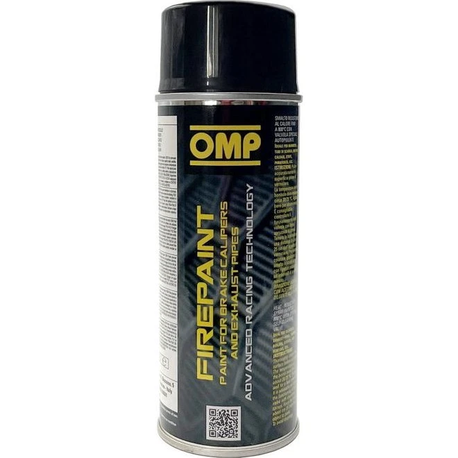 OMP Peinture de Pinces de Frein Noir 400 ml