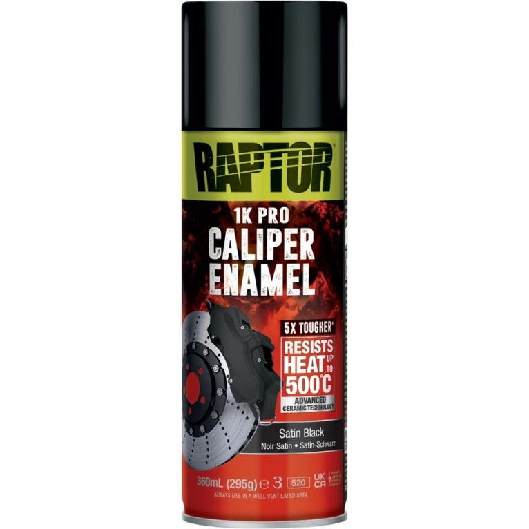 Raptor Caliper Enamel Noir Satin 400ml