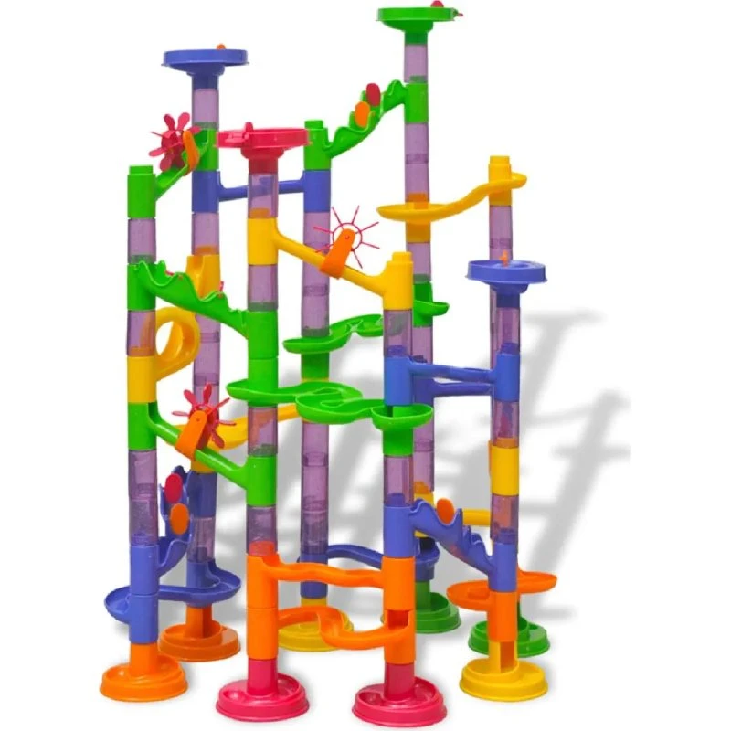 VIDAXL Circuit à billes 112 pièces - Pour enfants dès 3 ans