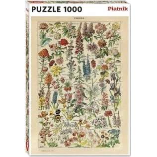 Piatnik Fleurs Millot - Puzzle 1000 pièces