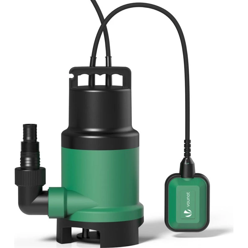 VOUNOT Pompe Évacuation 14000L/h 7m Profondeur