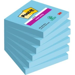 Post-it Super Sticky Notes 76x76 mm Vert Pervenche