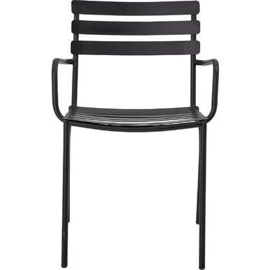 Bloomingville Chaise Monsi Noire Extérieur