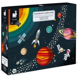 Jouet éducatif Système Solaire 100 pcs