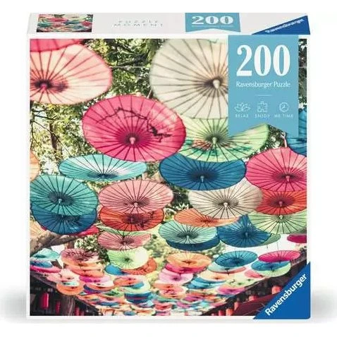 Ravensburger Puzzle Moment 200 pièces - Parapluies