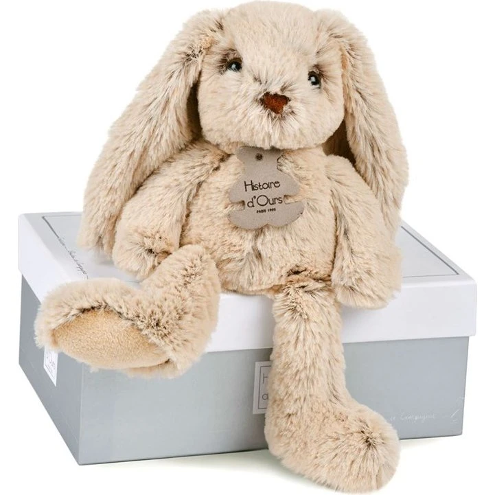 Histoire d'Ours Lapin Beige 25 cm
