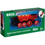 BRIO World Locomotive Rouge à Piles