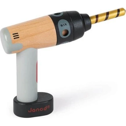 Brico'Kids Perceuse en bois pour enfants 3-8 ans