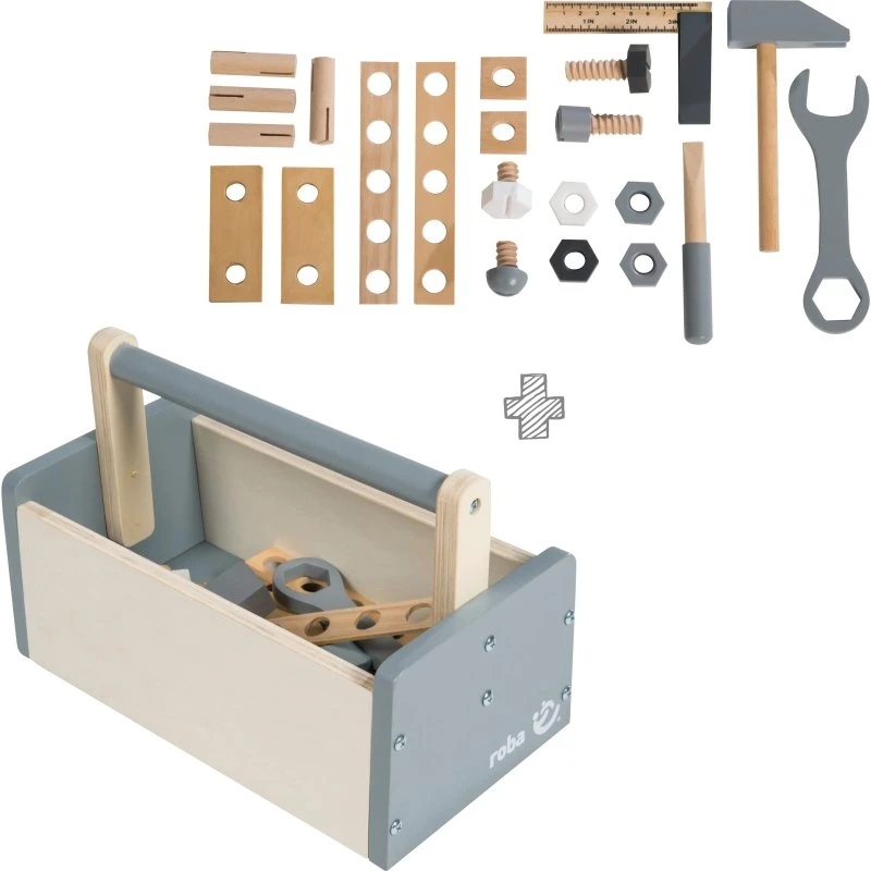 ROBA Boîte à outils enfant 22 pièces