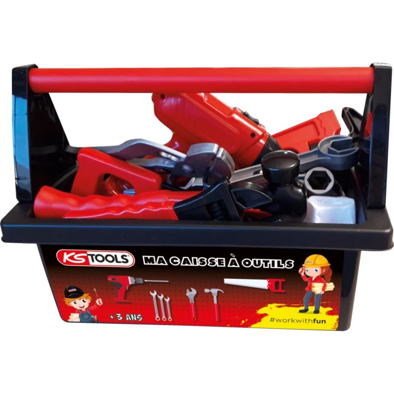 KS TOOLS Caisse à outils pour enfants 3+