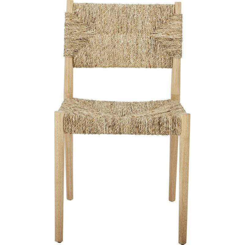 Bloomingville Chaise Saran en jacinthe d'eau et bois