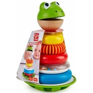 Hape Grenouille Pliable - 7 Anneaux Empilables
