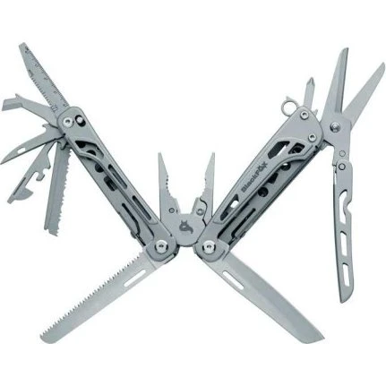 Black Fox Fortitude Multitool Acier Inoxydable 17 Fonctions