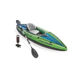 Intex Challenger K1 Kayak Gonflable 1 Personne Vert