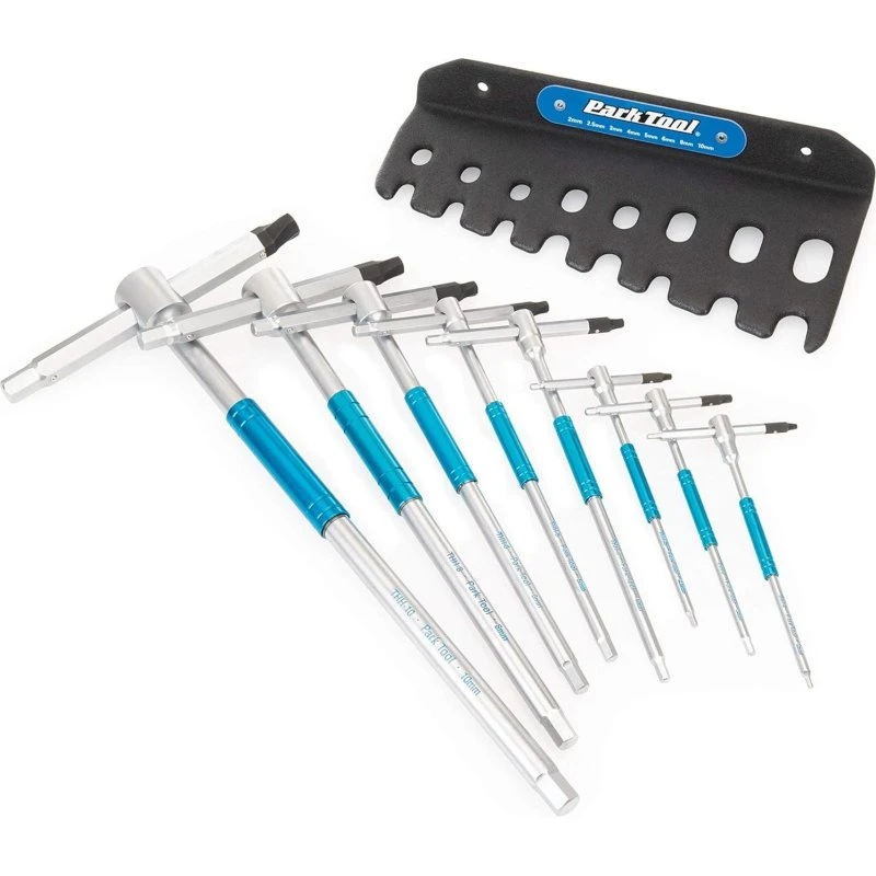 Park Tool THH-1 – Kit Clés Hexagonales T-Handle 8 Pièces