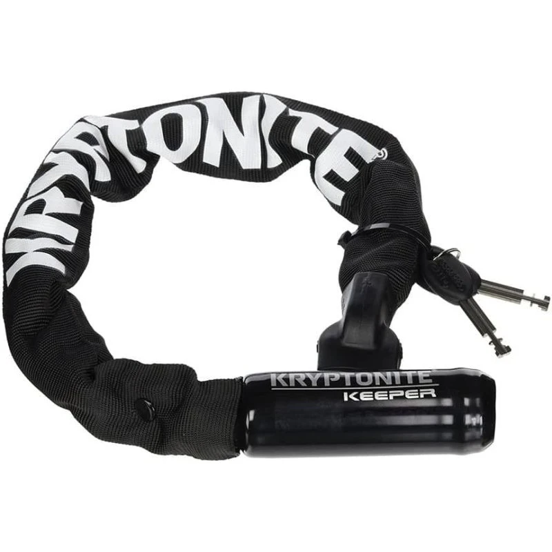 Kryptonite Keeper 712 Chaîne Antivol 7mm x 120cm Noir