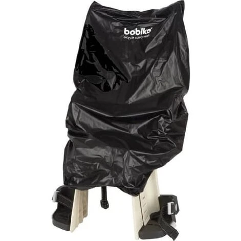 Bobike Housse de Pluie Exclusive Go pour Siège Arrière Noire