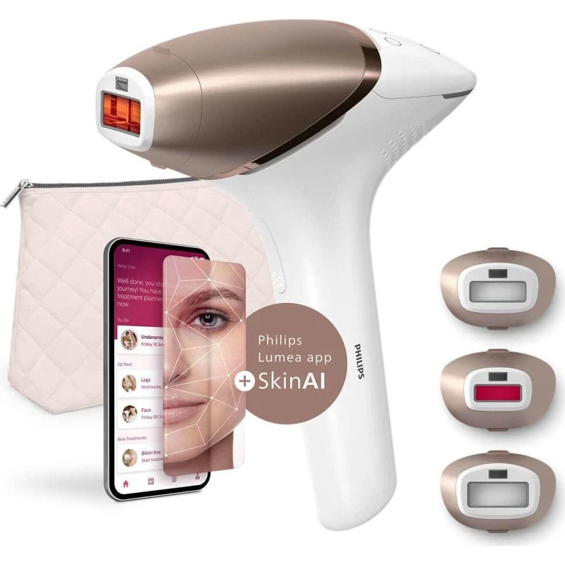 Philips Lumea BRI973/00 IPL 450000 impulsions Blanc