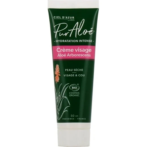 Pur Aloé Crème Visage Nuit Bio 50 ml