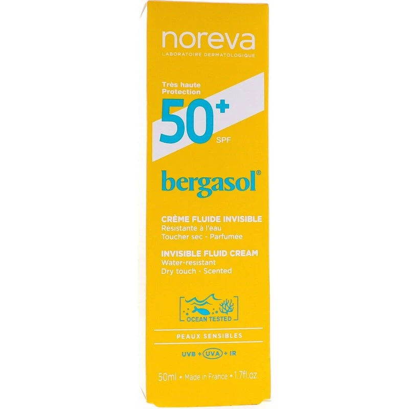 Bergasol Expert Crème Fluide Invisible SPF50+ 50 ml