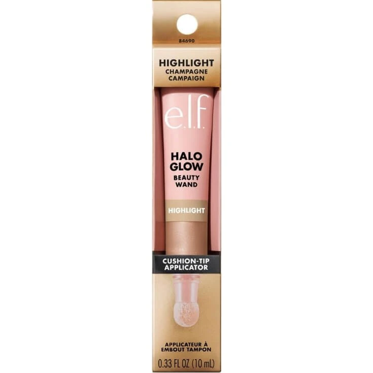 e.l.f. Halo Glow Highlight Beauty Wand Campagne Champagne