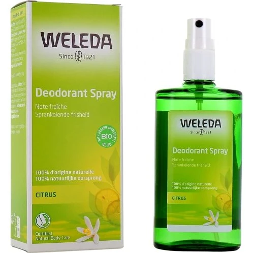 Weleda Déodorant Spray Citrus Bio 100ml