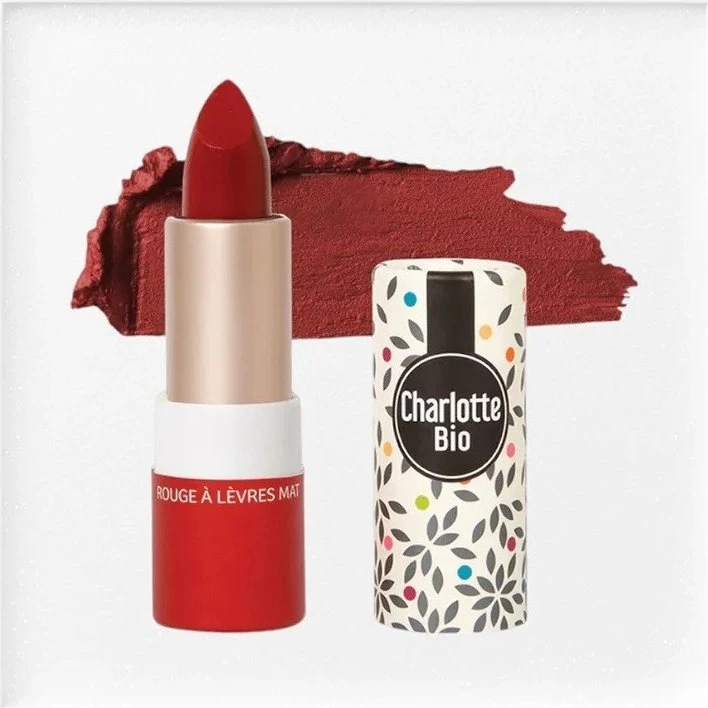 Charlotte Bio Rouge à Lèvres Mat Coquelicot n°05 - 3,5g