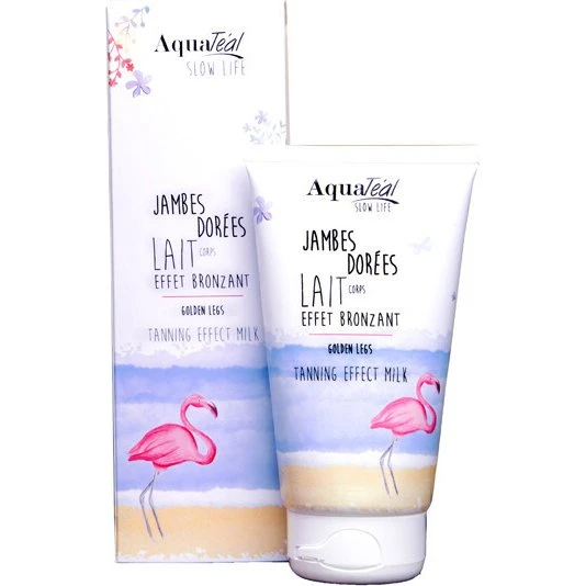 Aquatéal Jambes Dorées Lait Corps Bronzant 150 mL