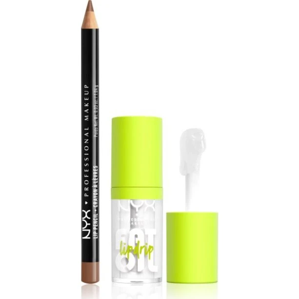 NYX Oil Kit de Goutte à Lèvres 2 Pièces