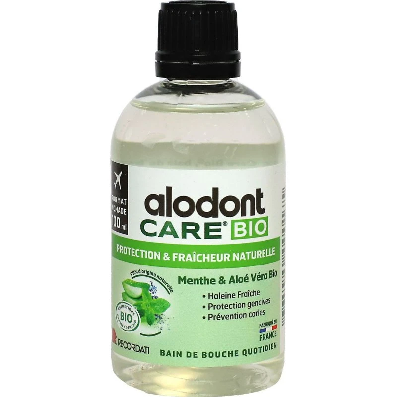 Alodont Care Bio Bain de Bouche Protection & Fraîcheur 100 ml