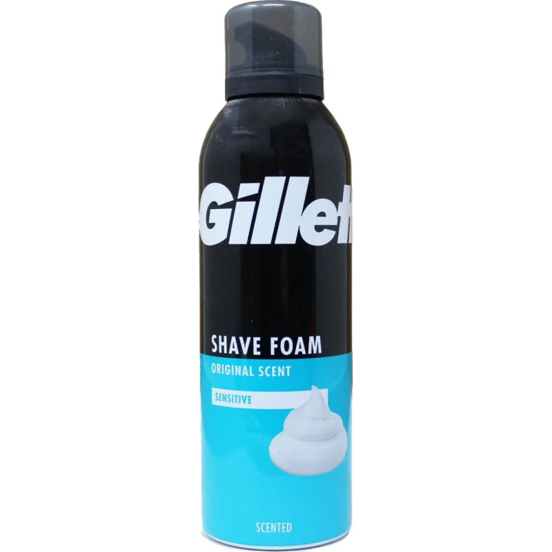Gillette Mousse à Raser Peaux Sensibles 200 ml