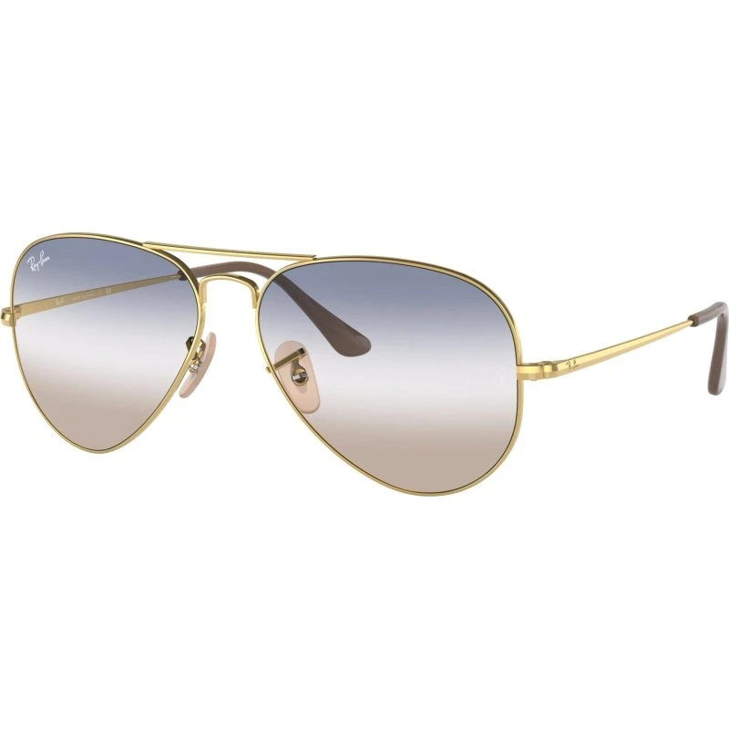 Ray-Ban Aviator Metal II RB3689 001/GD 58-14 Arista