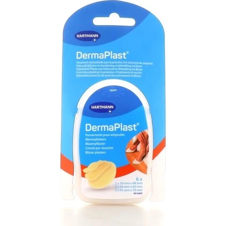 Hartmann DermaPlast Pansements Hydrocolloïdes pour Ampoules (6 unités)