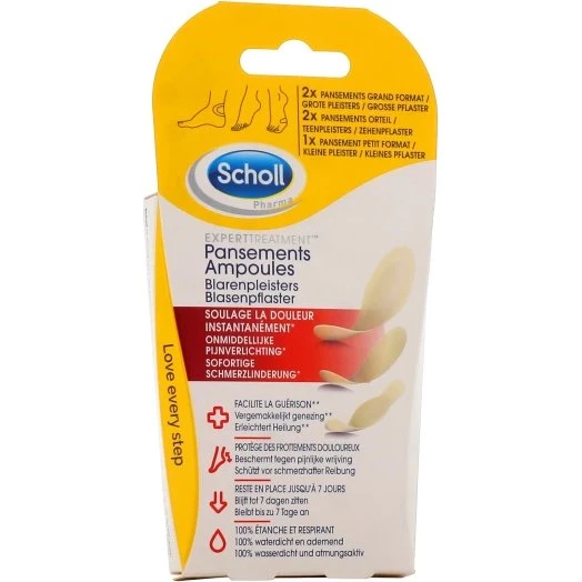 Scholl Pansements Ampoules Orteil 6 Pansements