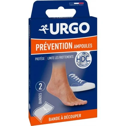 URGO Prevention Ampoules 2 Bandes Hydrocolloïdes