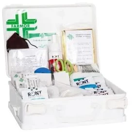 FARMOR Coffret de secours 6/8 pers. PP blanc