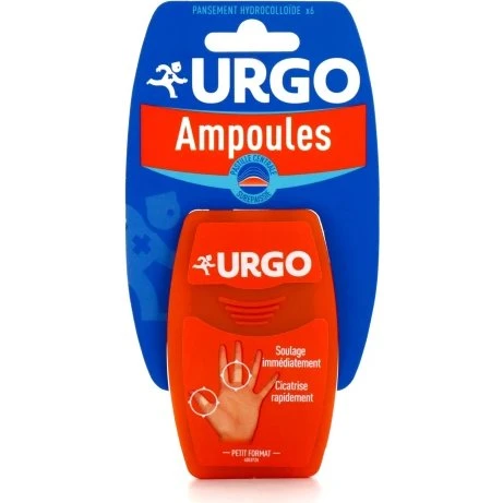 URGO Ampoules Discret Talon 10 pansements