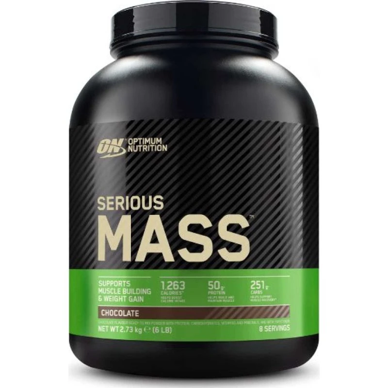 Optimum Nutrition Serious Mass Chocolat Beurre de Cacahuètes 2724g