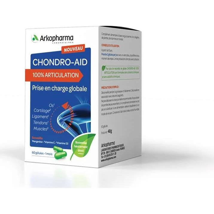 Arkopharma Chondro-Aid 100% Articulation 60 Gélules