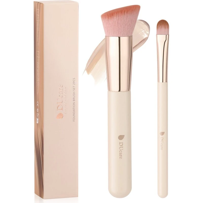 Ducare Pink Smooth Set 2 Pinceaux Maquillage