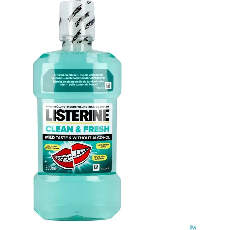Listerine Clean & Fresh Bain de Bouche 500ml