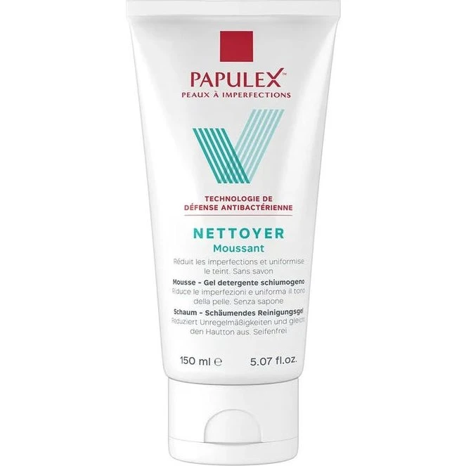 PAPULEX Moussant Gel Nettoyant à Imperfections 150ml