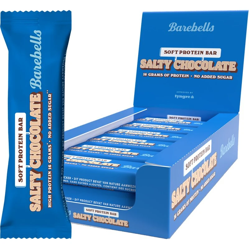 Barebells Soft Protein Bar Salty Chocolate (12 x 55 g)