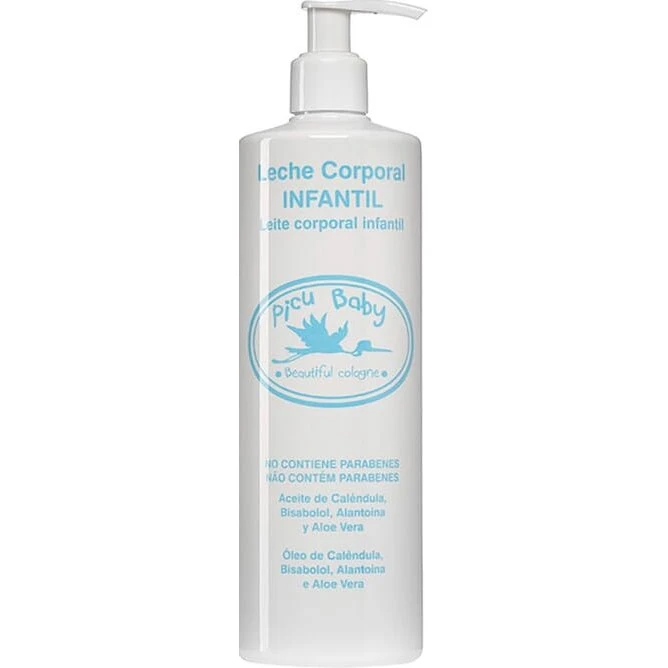Picu Baby Lait Corporel Hydratant Bébé 500 ml Hypoallergénique