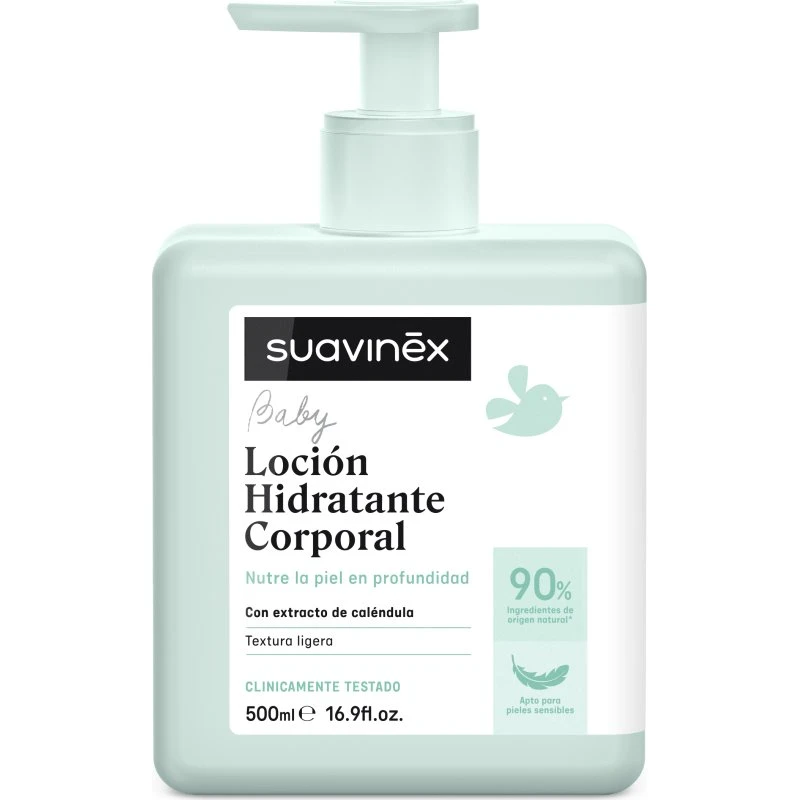 Suavinex Lotion Hydratante Corps Bébé 500 ml