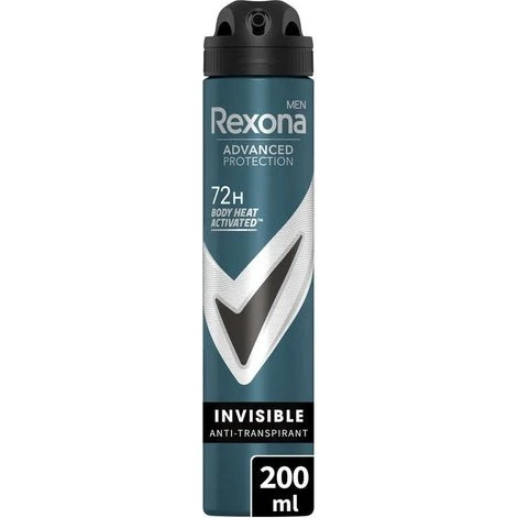 Rexona Men Déodorant Spray Invisible 72H 200ml